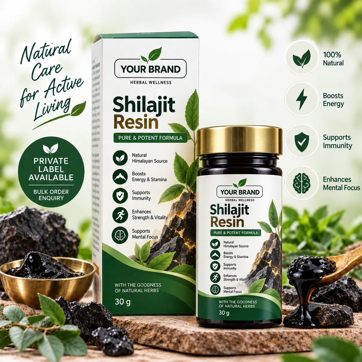 Shilajit Resin