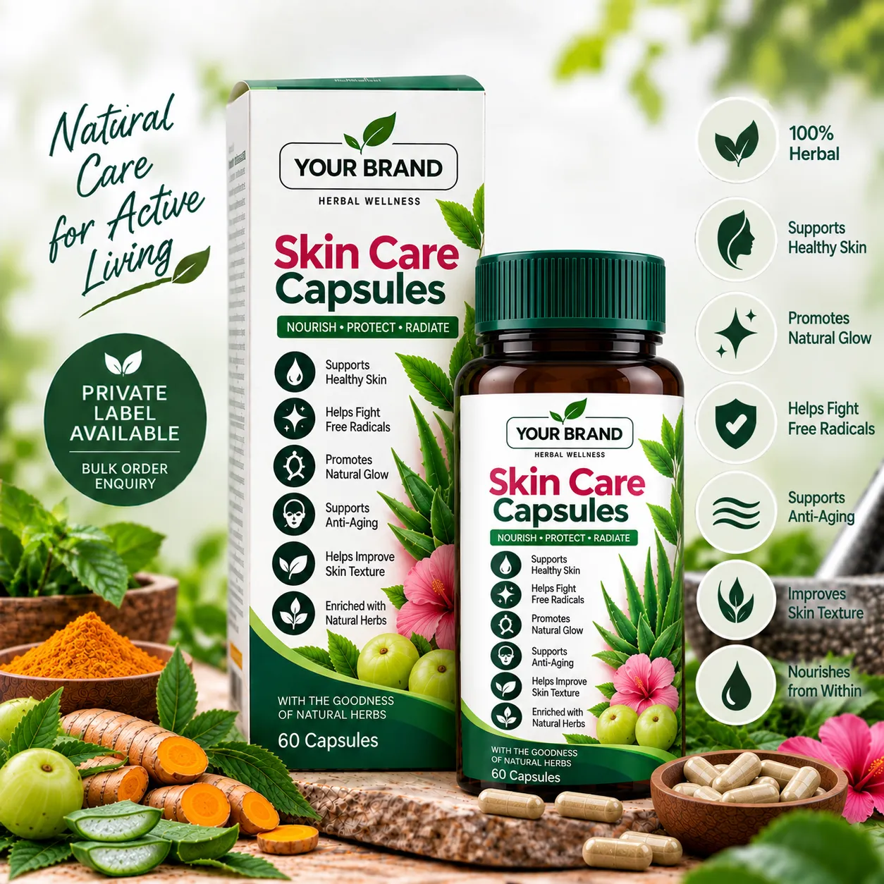 'rosis/ Skin care Capsules